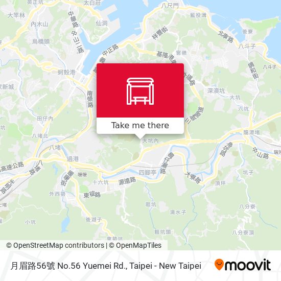 月眉路56號 No.56 Yuemei Rd. map