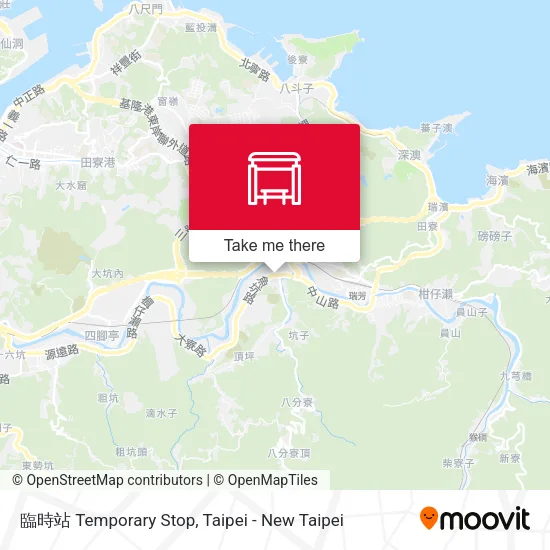 臨時站 Temporary Stop map