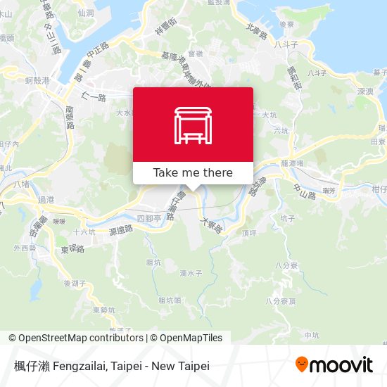 楓仔瀨 Fengzailai map