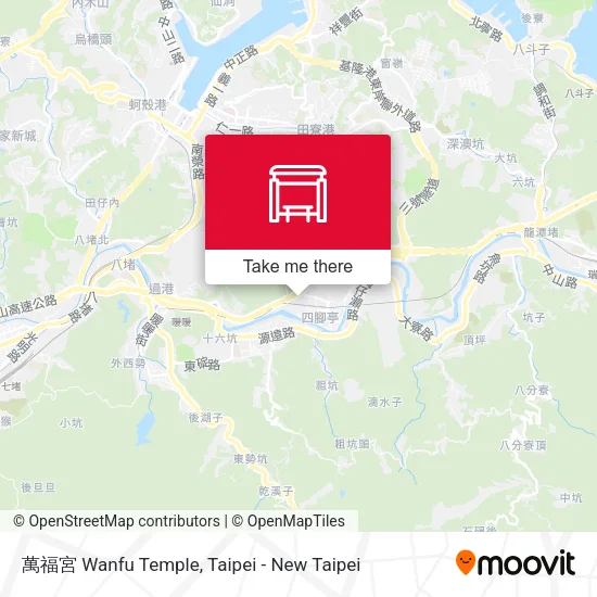 萬福宮 Wanfu Temple map