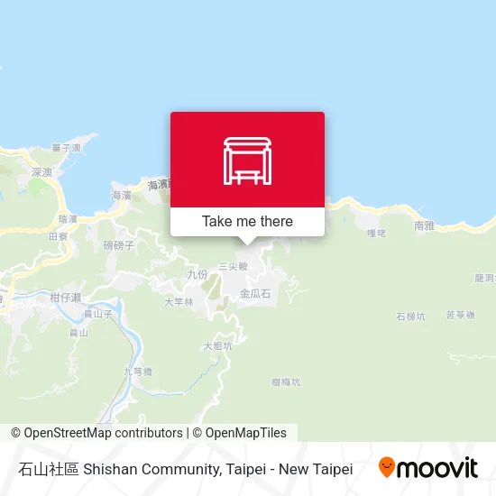 石山社區 Shishan Community map