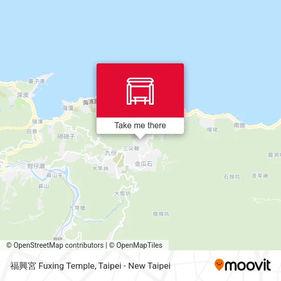 福興宮 Fuxing Temple map