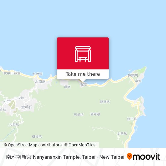 南雅南新宮 Nanyananxin Tample map