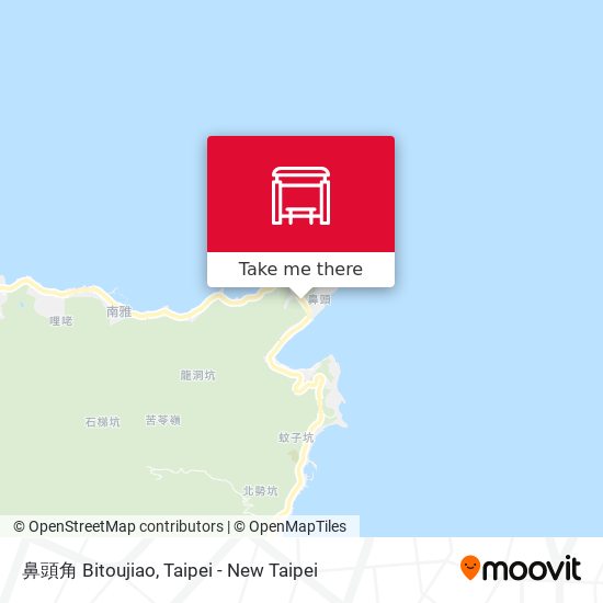 鼻頭角 Bitoujiao map