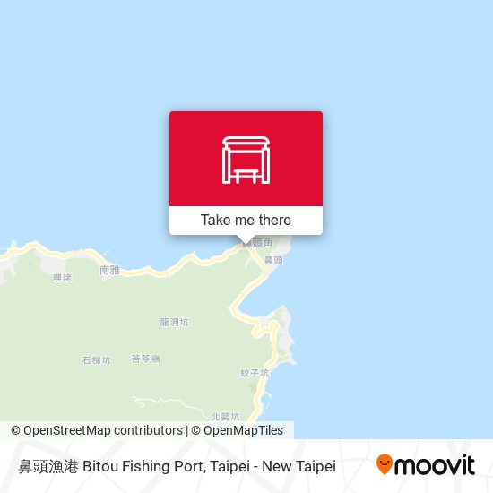 鼻頭漁港 Bitou Fishing Port map
