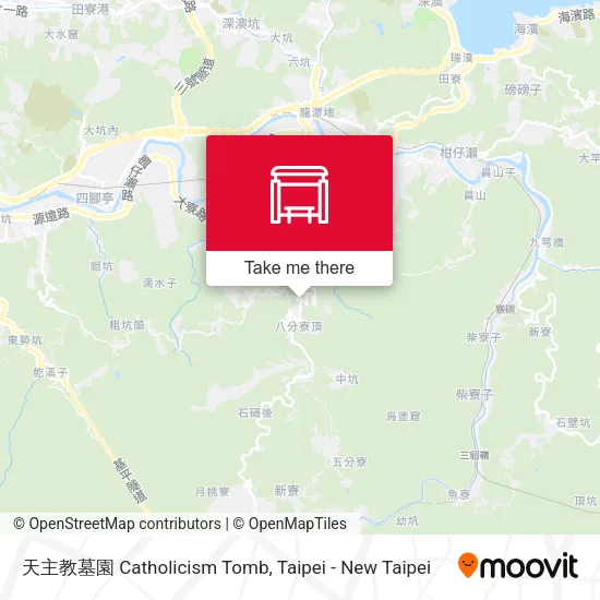 天主教墓園 Catholicism Tomb map