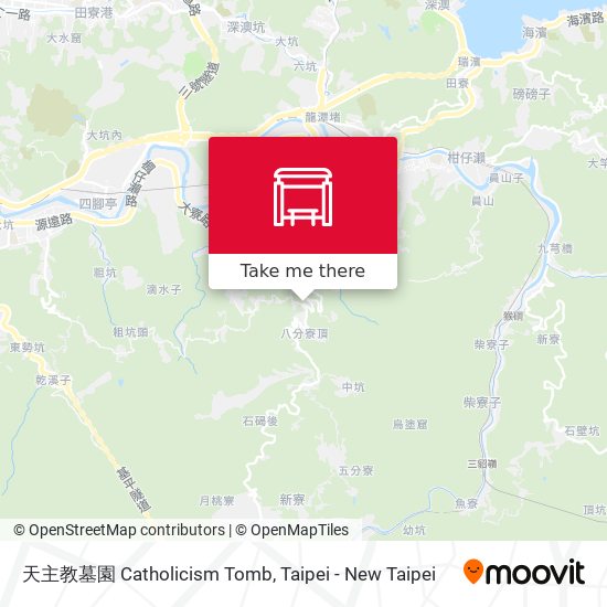 天主教墓園 Catholicism Tomb地圖
