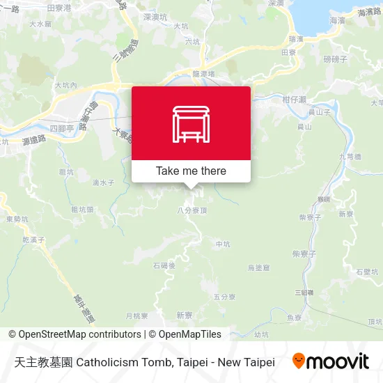 天主教墓園 Catholicism Tomb map