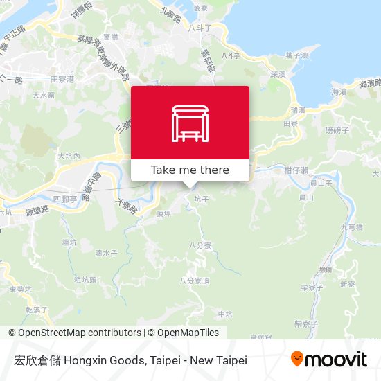 宏欣倉儲 Hongxin Goods map