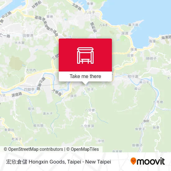 宏欣倉儲 Hongxin Goods map