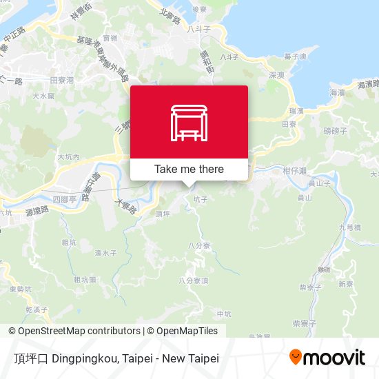 頂坪口 Dingpingkou map