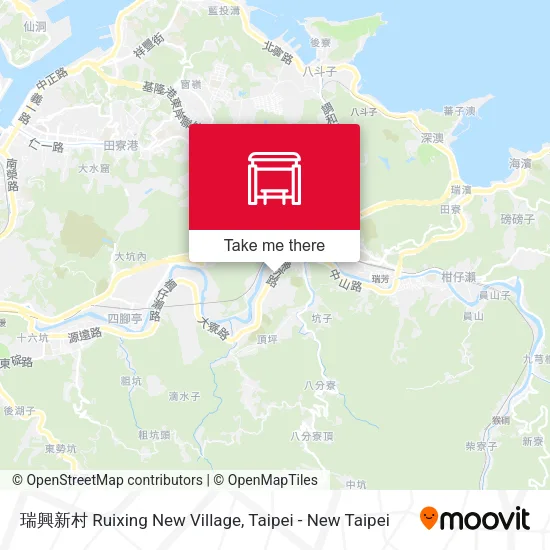 瑞興新村 Ruixing New Village map