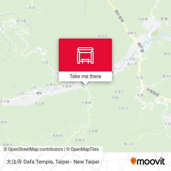 大法寺 Dafa Temple map