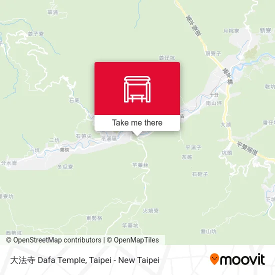 大法寺 Dafa Temple map