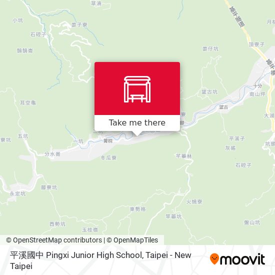 平溪國中 Pingxi Junior High School map