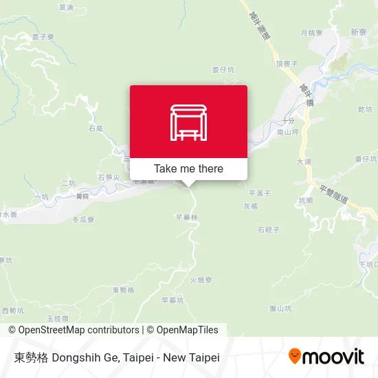 東勢格 Dongshih Ge map