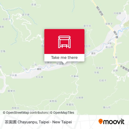 茶園圃 Chayuanpu map