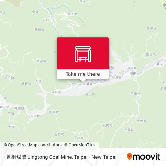 菁桐煤礦 Jingtong Coal Mine map