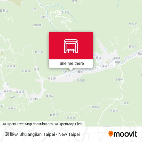 薯榔尖 Shulangjian map