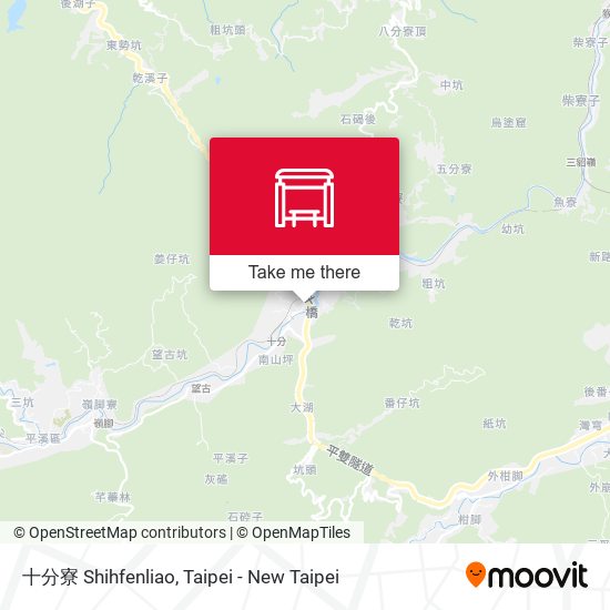 十分寮 Shihfenliao地圖