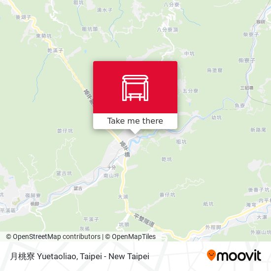 月桃寮 Yuetaoliao map