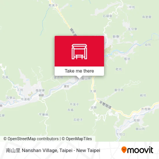 南山里 Nanshan Village map