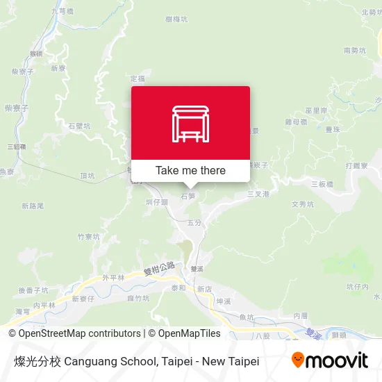 燦光分校 Canguang School map