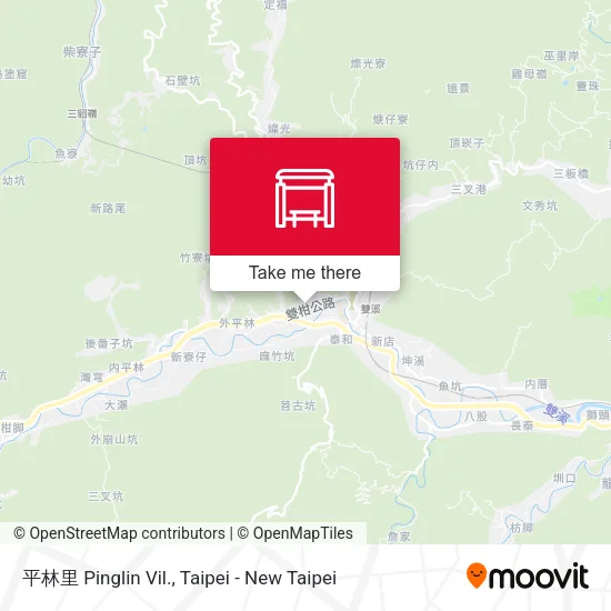 平林里 Pinglin Vil. map