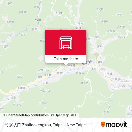 竹寮坑口 Zhuliaokengkou map