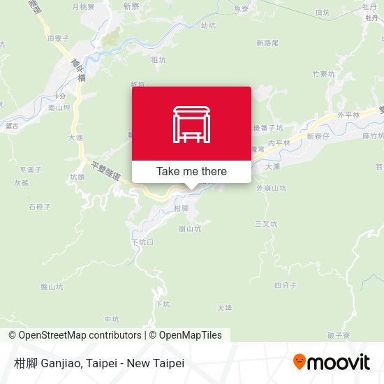 柑腳 Ganjiao地圖