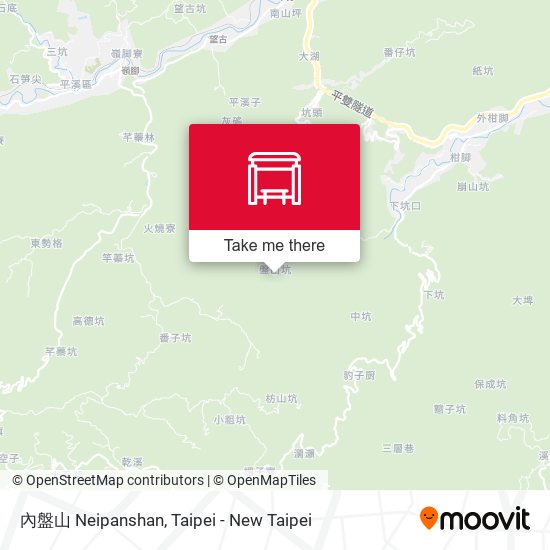 內盤山 Neipanshan map