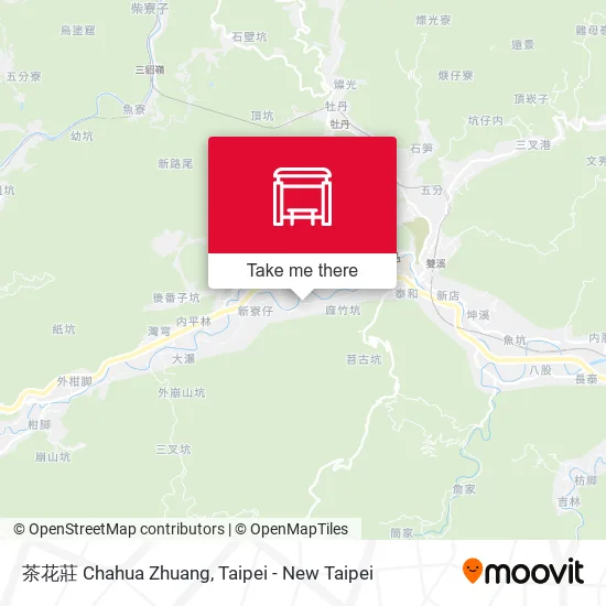 茶花莊 Chahua Zhuang map