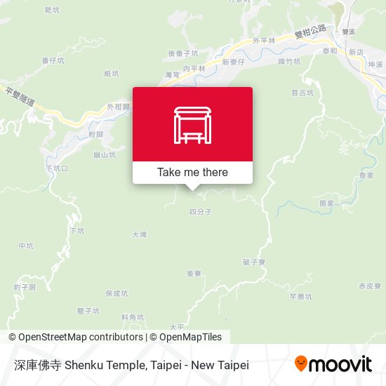 深庫佛寺 Shenku Temple map