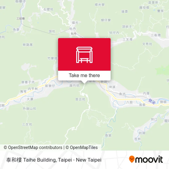 泰和樓 Taihe Building map