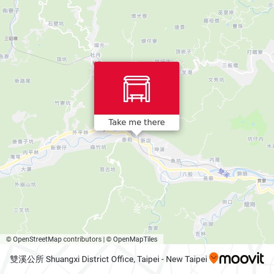 雙溪公所 Shuangxi District Office地圖