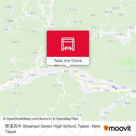 雙溪高中 Shuangxi Senior High School map