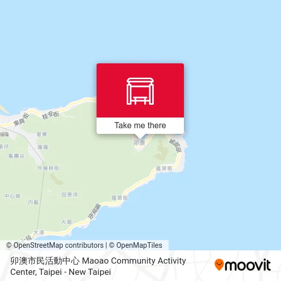 卯澳市民活動中心 Maoao Community Activity Center地圖
