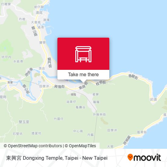 東興宮 Dongxing Temple map