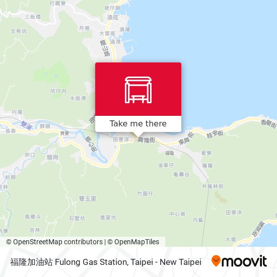 福隆加油站 Fulong Gas Station map
