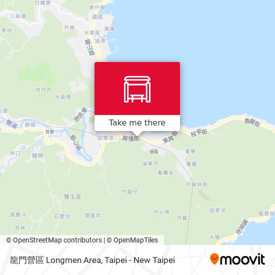 龍門營區 Longmen Area map