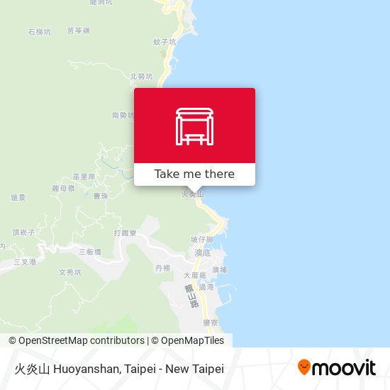 火炎山 Huoyanshan map
