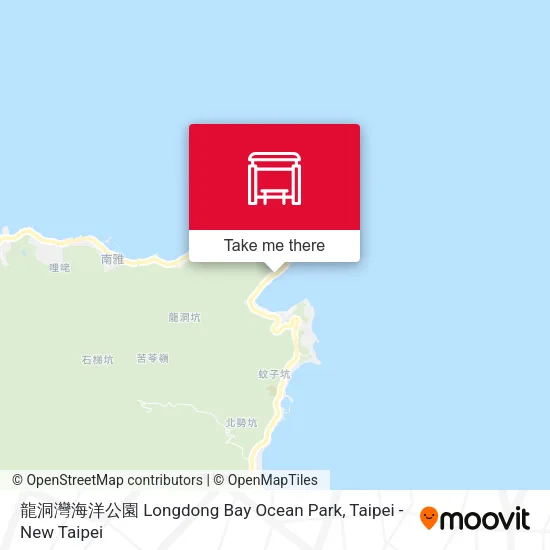 龍洞灣海洋公園 Longdong Bay Ocean Park地圖