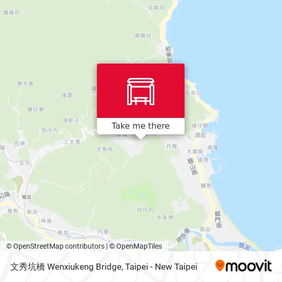文秀坑橋 Wenxiukeng Bridge地圖