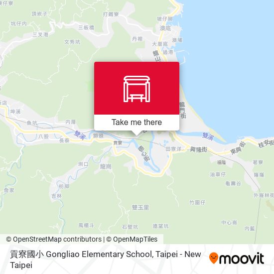 貢寮國小 Gongliao Elementary School地圖