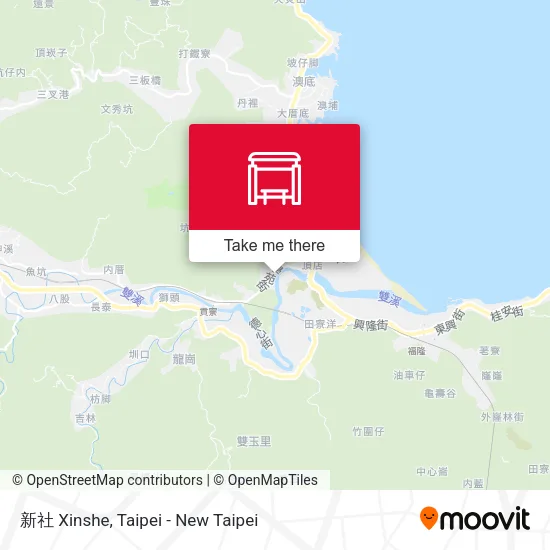 新社 Xinshe map