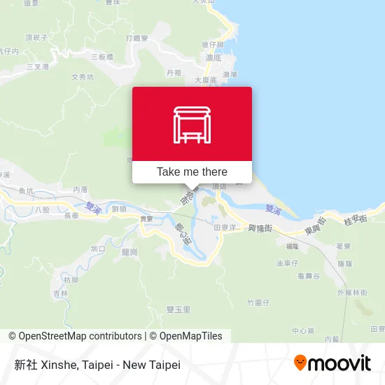 新社 Xinshe地圖