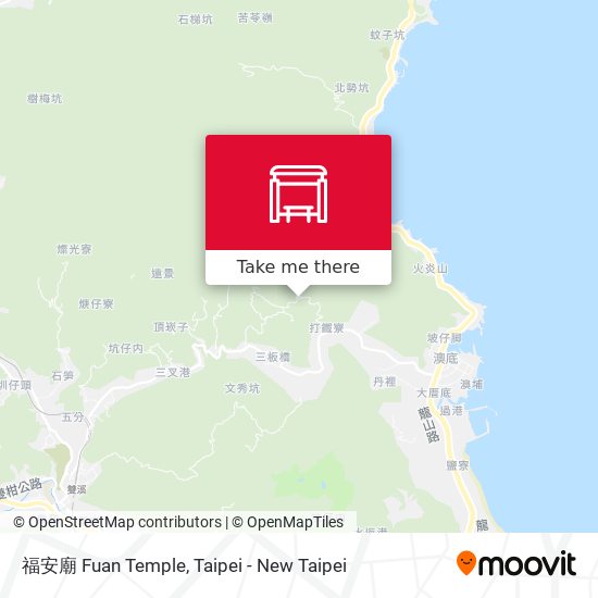 福安廟 Fuan Temple map