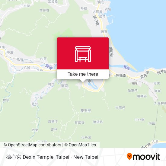 德心宮 Dexin Temple map