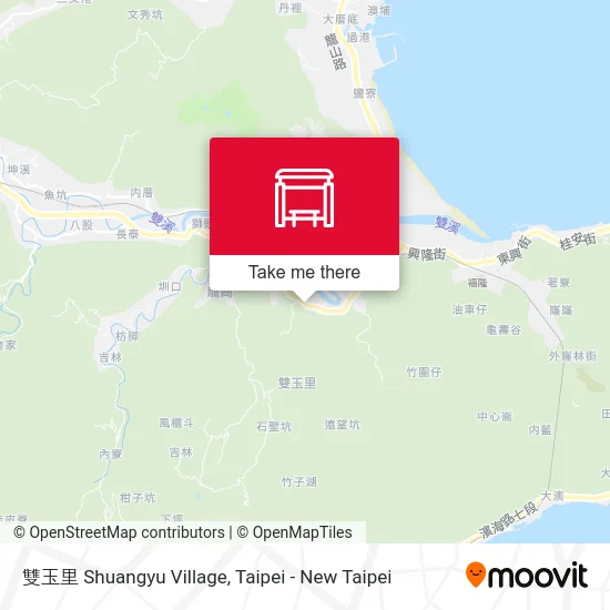 雙玉里 Shuangyu Village map