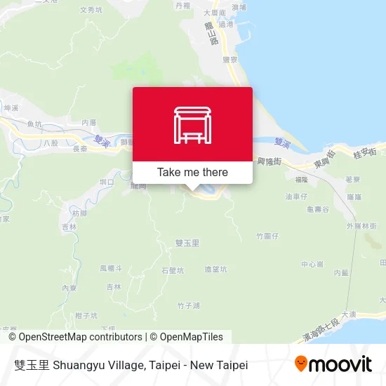 雙玉里 Shuangyu Village map